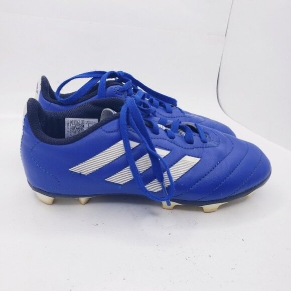 Adidas Goletto VIII Blue Firm Ground FG Soccer Cleats Boys Youth Size 1.5 - Picture 2 of 12